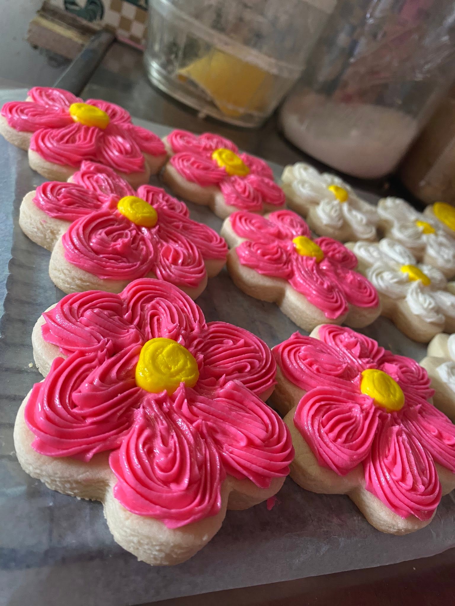 Sugar Cookies with Buttercream