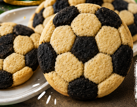 Sugar Cookie Soccerballs